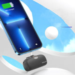 Pocket Portable Capsule Power Bank With Interface - Pocket Portable Capsule Power Bank with Lightning Interface