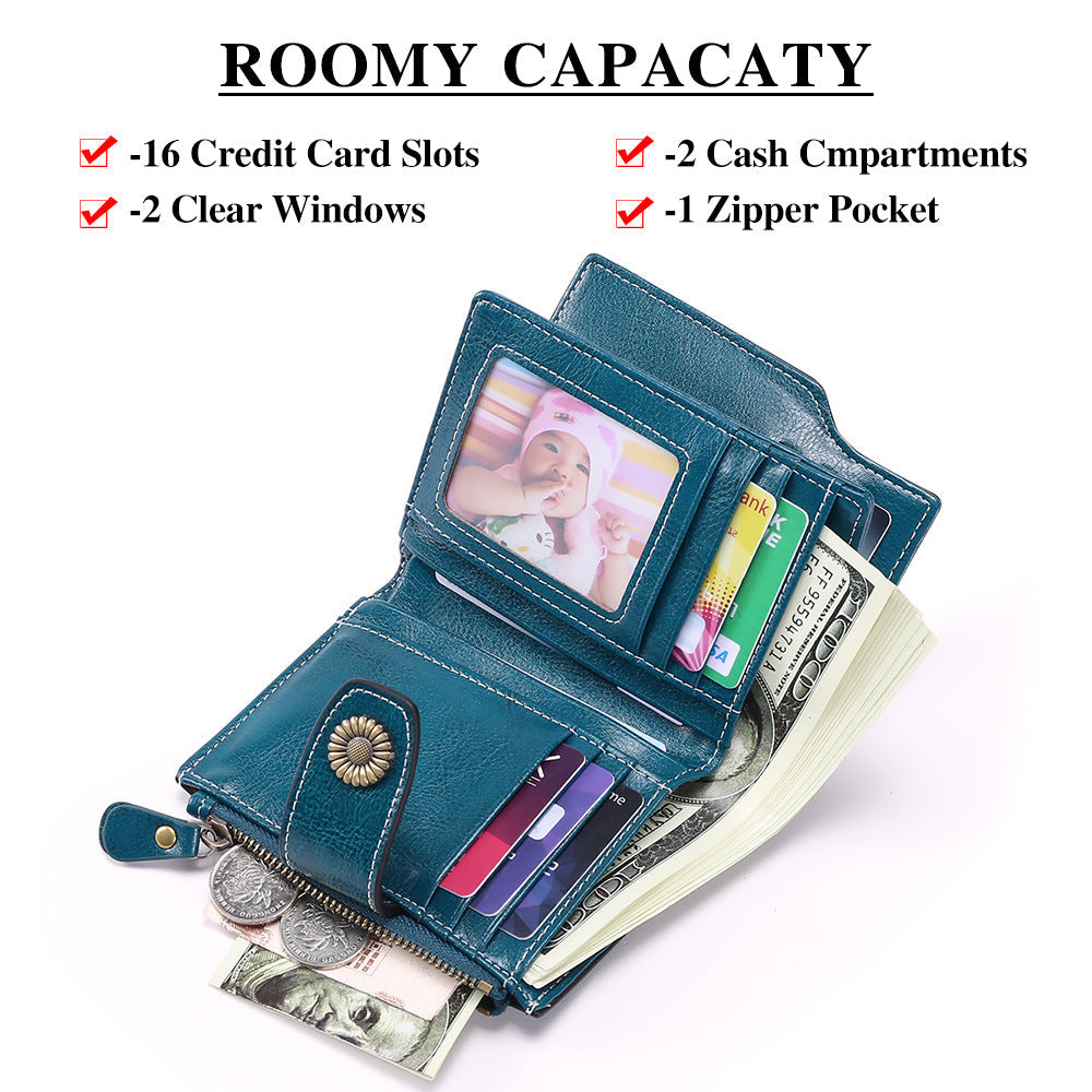 Polyester Anti-Theft Credit Card Holder with Gift Box in Multiple Colors - Teleplus [with gift box] anti-theft credit