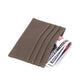 Polyester Card Holder for Daily Use in Multiple Colors US CHF - Ultra-Thin Dark Green Layer Cowhide card holder united