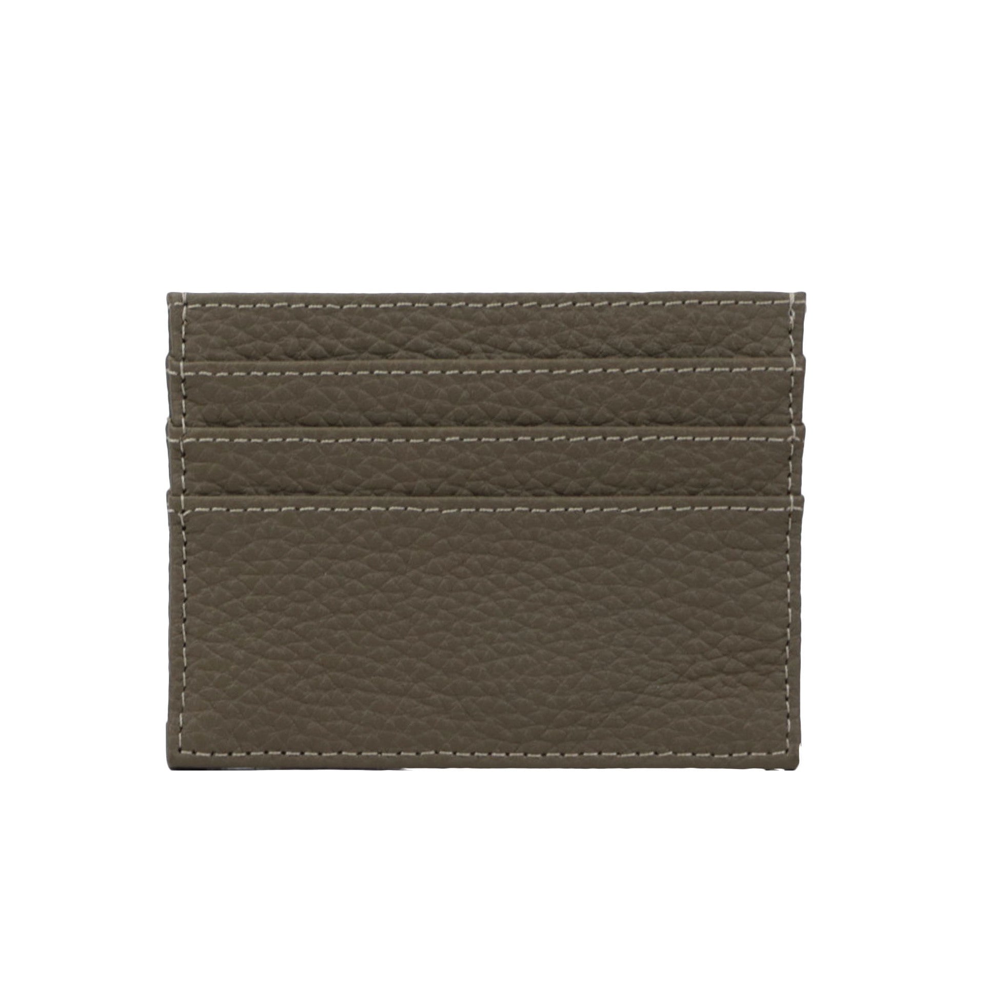 Polyester Card Holder for Daily Use in Multiple Colors US CHF - Ultra-Thin Dark Green Layer Cowhide card holder united