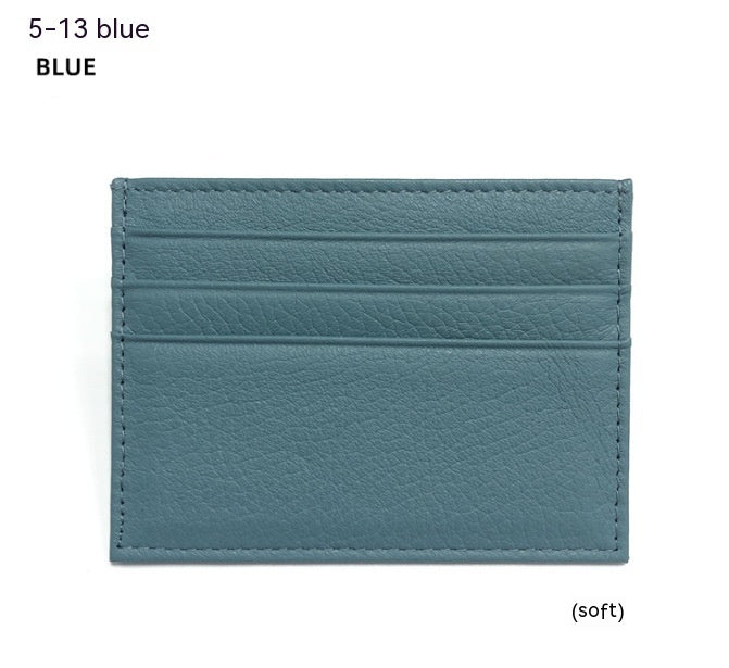 Polyester Card Holder for Daily Use in Multiple Colors US CHF - Ultra-Thin Dark Green Layer Cowhide card holder united