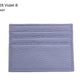 Polyester Card Holder for Daily Use in Multiple Colors US CHF - Ultra-Thin Dark Green Layer Cowhide card holder united