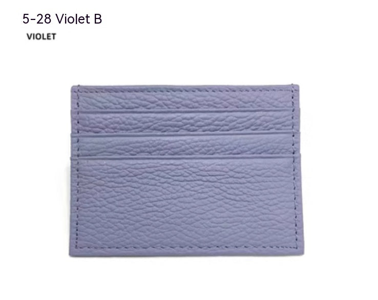 Polyester Card Holder for Daily Use in Multiple Colors US CHF - Ultra-Thin Dark Green Layer Cowhide card holder united