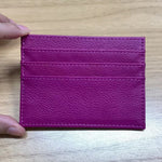 Polyester Card Holder for Daily Use in Multiple Colors US CHF - Ultra-Thin Dark Green Layer Cowhide card holder united