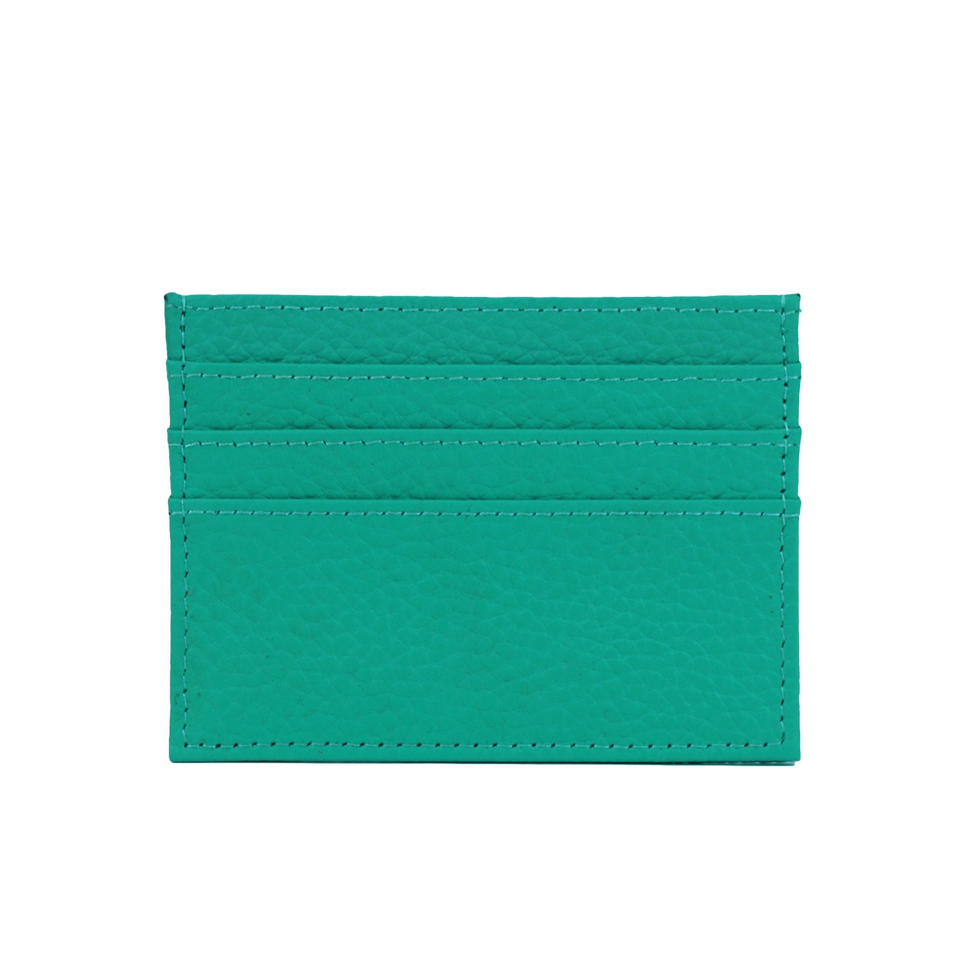 Polyester Card Holder for Daily Use in Multiple Colors US CHF - Ultra-Thin Dark Green Layer Cowhide card holder united
