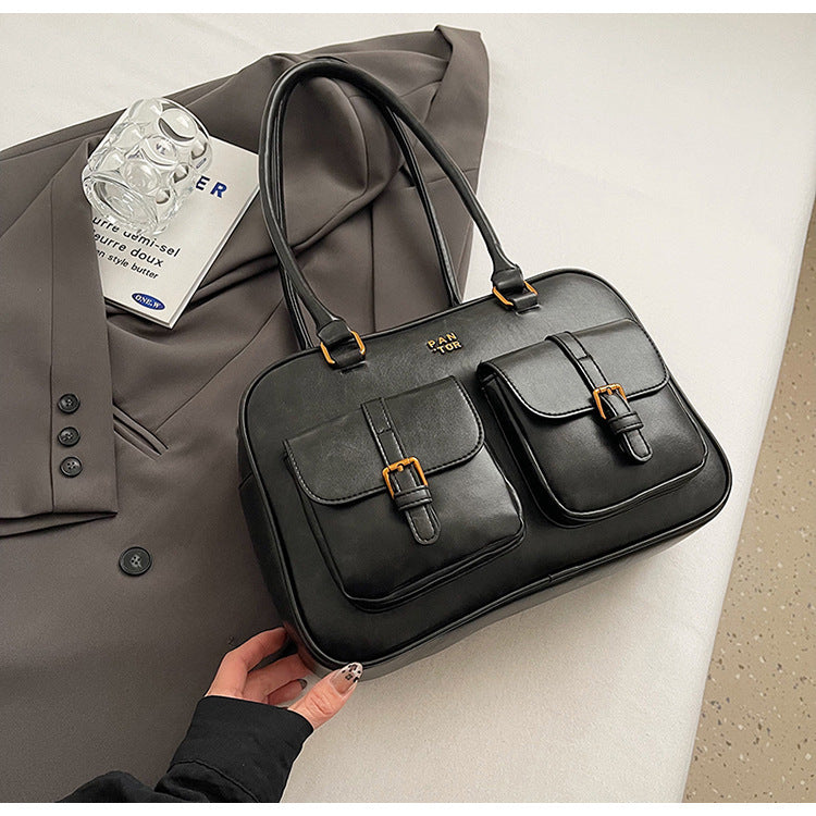 Polyester Crossbody Bag with Optional Pendant and Outer Slit Pocket - Teleplus