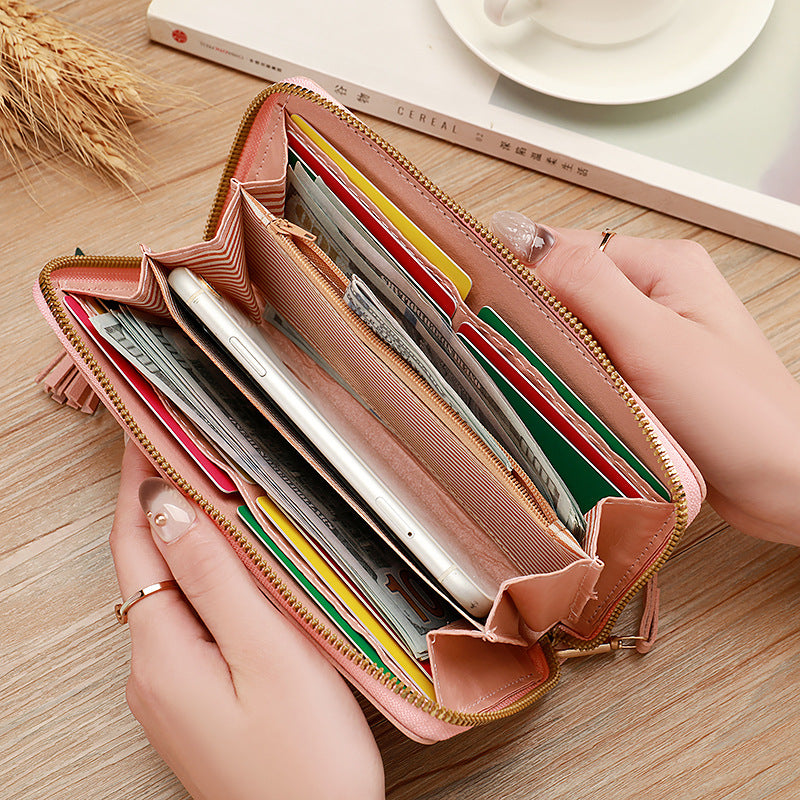 Polyester Crossbody Wallet with PU Material for Daily Use and Fashion - Teleplus