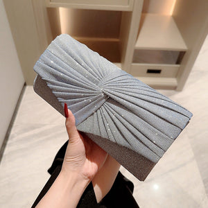 Polyester Evening Bag for Banquet Clutch Dress Dinner Accessories - Teleplus dinner clutch dress evening bag banquet