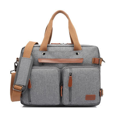 Polyester Laptop Bag Business Backpack Black Blue White Grey for Men Women