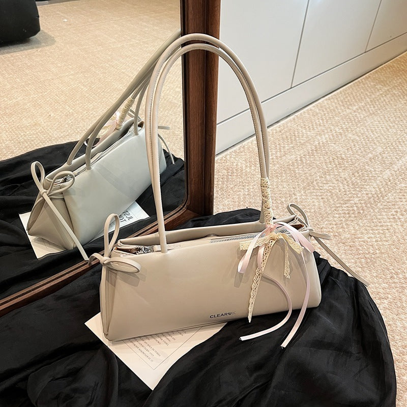 Polyester PU Soft Suitcase Pillow Bag with Double Shoulder Strap Black Pink Gray White - Teleplus