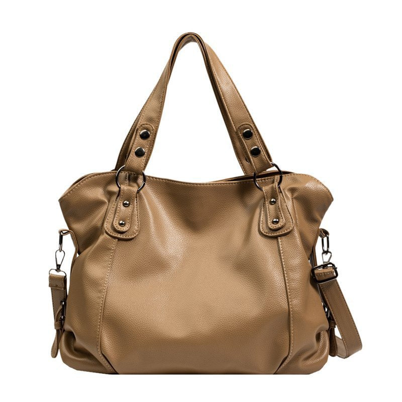 Polyester Shoulder Crossbody Bag with Zip Pocket and Inner Phone Compartment - Teleplus handbag simple shoulder