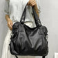 Polyester Shoulder Crossbody Bag with Zip Pocket and Inner Phone Compartment - Teleplus handbag simple shoulder