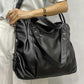 Polyester Shoulder Crossbody Bag with Zip Pocket and Inner Phone Compartment - Teleplus handbag simple shoulder