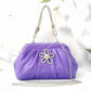 Polyester Shoulder Messenger Bag with Chain and Diamond Detailing - Teleplus Diamonds dinner bag shoulder messenger