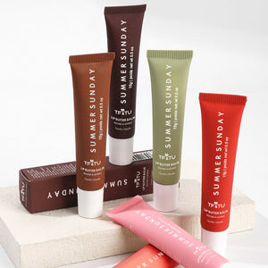 Polypeptide Lip Gloss with Water Light Packaging in Soft Fog Finish - Teleplus polypeptide lip gloss butter cream