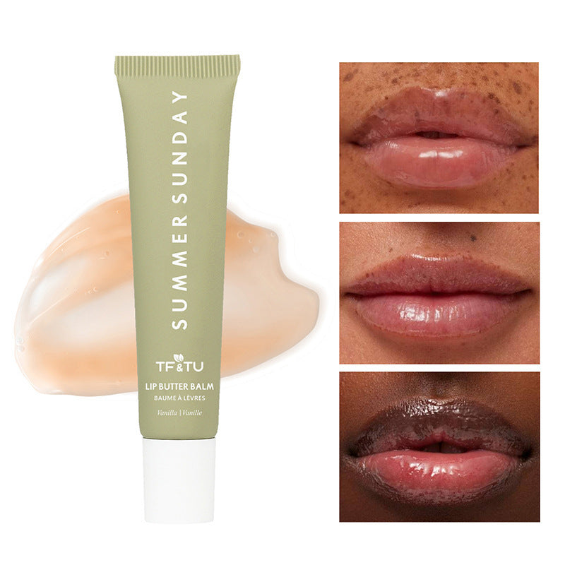 Polypeptide Lip Gloss with Water Light Packaging in Soft Fog Finish - Teleplus polypeptide lip gloss butter cream