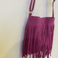 Popular Shoulder Bag with Artistic Tassel and Simple Design in Synthetic Leather - artistic tassel simple popular