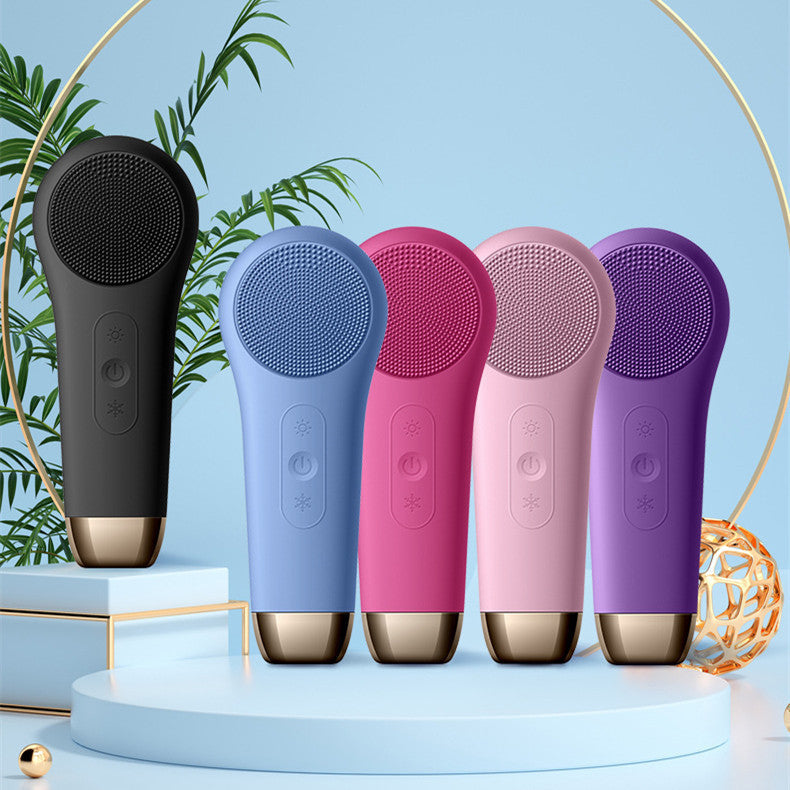 Waterproof Pore Cleaning Brush with Ultrasonic Vibration and Rejuvenation Technology - for Makeup Removal Shenanigans