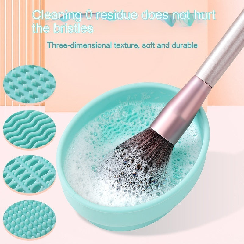 Porous Position Cosmetic Brush Drying Rack Cleaning Basin - porous position cosmetic brush drying rack
