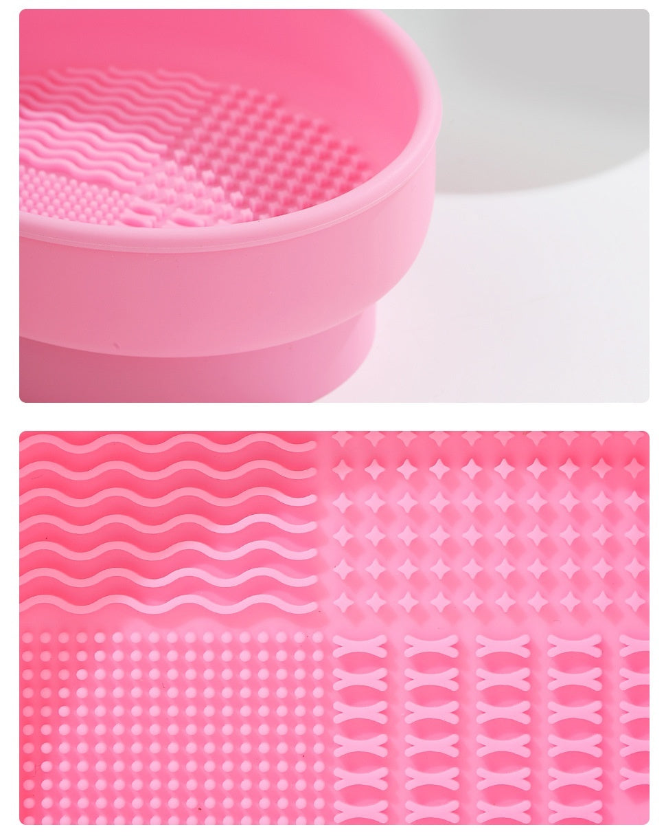 Porous Position Cosmetic Brush Drying Rack Cleaning Basin - porous position cosmetic brush drying rack