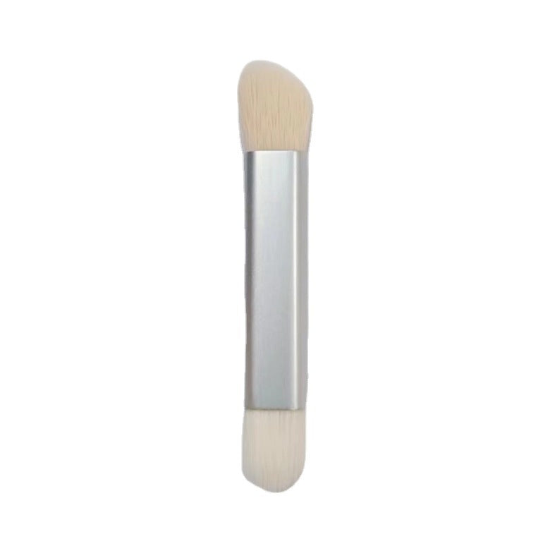 Portable Aluminum Handle Nylon Eye Shadow Brush for Precise Application - Teleplus nylon eye shadow brush