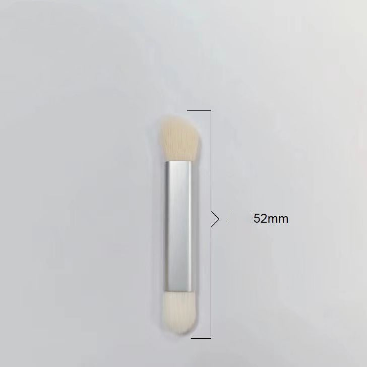 Portable Aluminum Handle Nylon Eye Shadow Brush for Precise Application - Teleplus nylon eye shadow brush