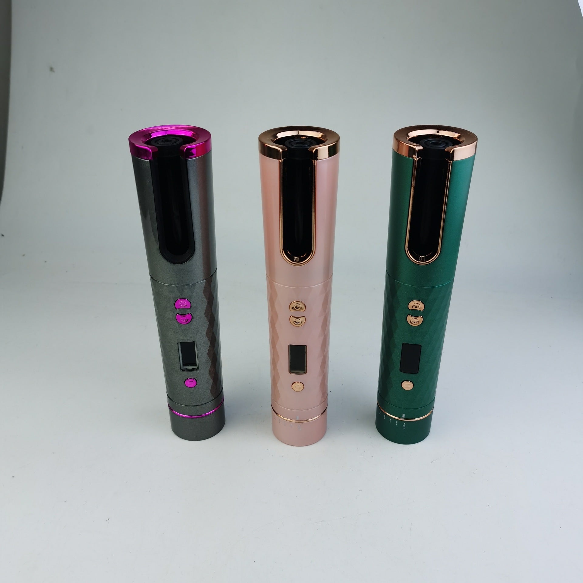 Portable Automatic Curler with Aluminum Alloy and Long-Lasting Battery - Teleplus portable automatic curler