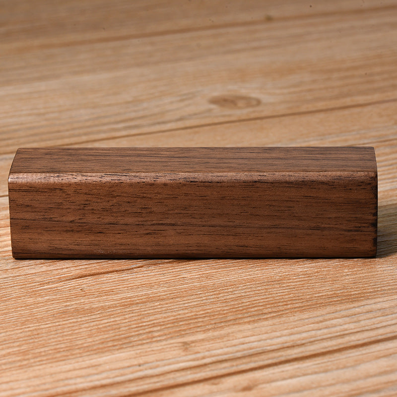 Portable Black Walnut Solid Wood Power Bank - Portable Black Walnut Power Bank with Lithium Ion Battery