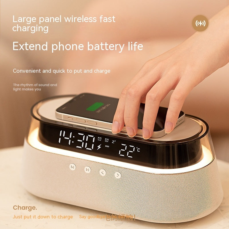 Portable Bluetooth Speaker for Home and Fitness in the United States - Charge Your Gadgets While Illuminating Life