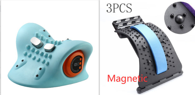 Portable Cervical Spine Relief Traction Device for Adults Neck Pain - neck massager adults cervical spine relief