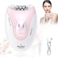 Portable Charging Handheld Smart Electric Hair Removal Device with Cleaning Brush - Teleplus portable charging hand