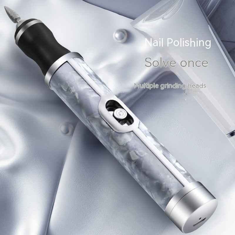 Portable Compact Nail Polishing Machine with 20000rpm and Rechargeable Battery - nail portable compact polishing