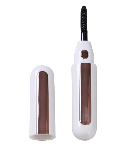 Portable Electric Heating Eyelash Curler with USB Rechargeable Battery - electric ironing eyelash curler usb portable