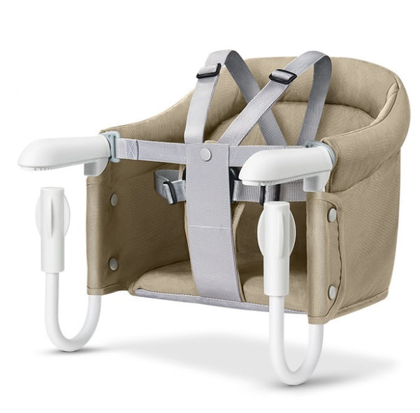 Portable Foldable Baby Highchair Safety Belt Infant Feeding Chair Booster Seat Harness Dinner Lunch Washable Hook-on