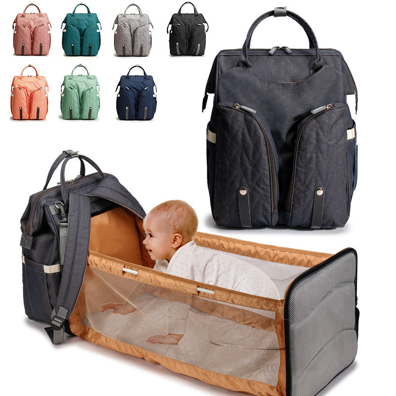 Portable Folding Crib Mummy Bag - Portable Folding Crib Mummy Bag for Baby Adventures