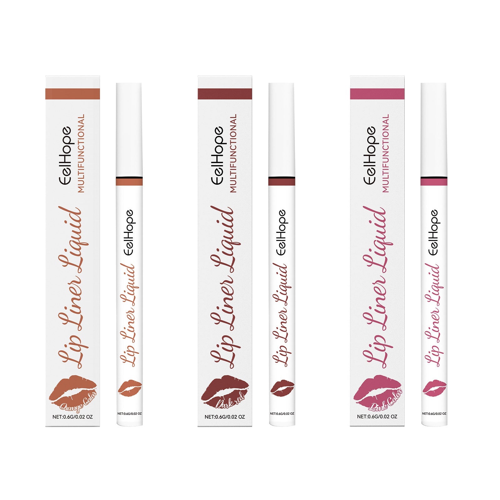 Portable Household Highlighting Liquid Lipliner with Vibrant Shades - Teleplus for portable household highlighting