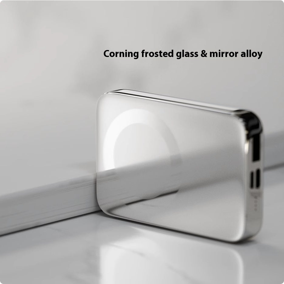 Portable Household Wireless Magnetic Power Bank with 10000mAh Capacity - Teleplus portable household wireless magnetic