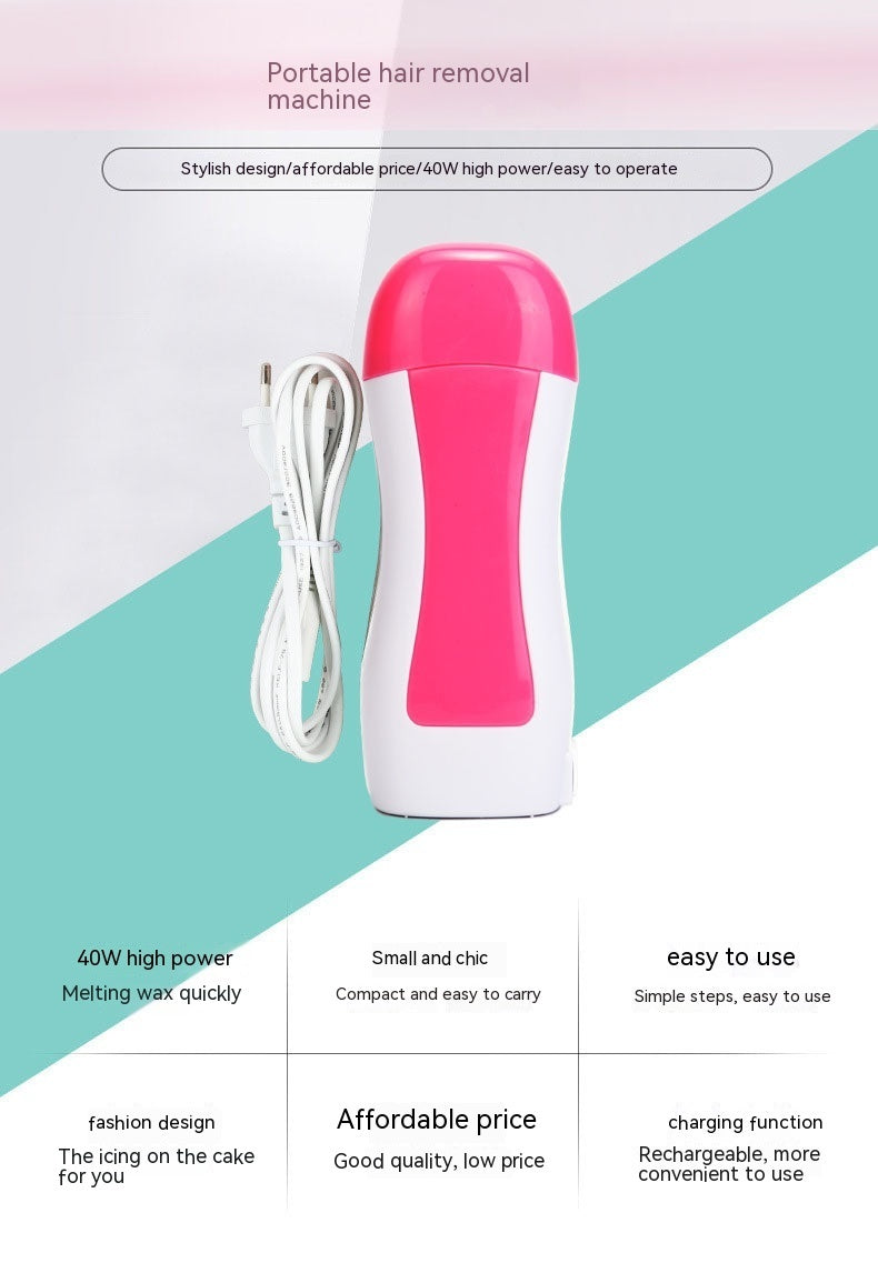 Portable Lady Shaver for Legs and Armpits Hair Removal Electric Depilator - Teleplus leg lady shaver portable depilator