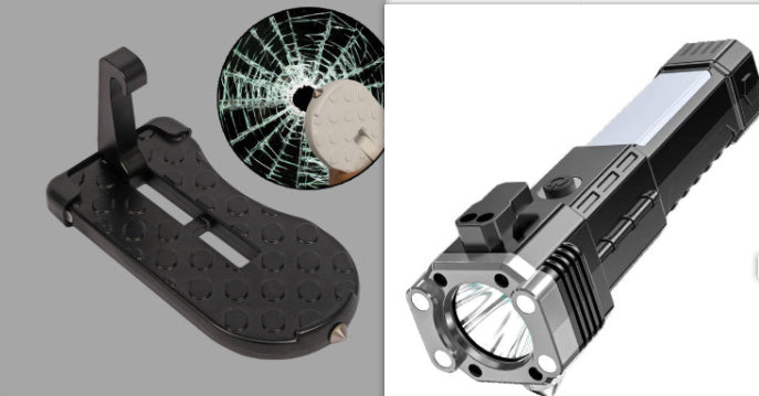 Portable LED Flashlight with Power Bank Function for Camping and Emergency - Teleplus portable power bank led emergency