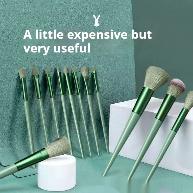 Portable Makeup Brush Set with Black Ribbon Bags and Color Options - Colors black ribbon bags makeup brush set portable