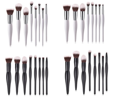 Portable Makeup Brush Set with Nylon Handles for United States Customers - Teleplus Brushes Buyers united states chf