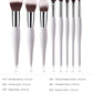 Portable Makeup Brush Set with Nylon Handles for United States Customers - Teleplus Brushes Buyers united states chf