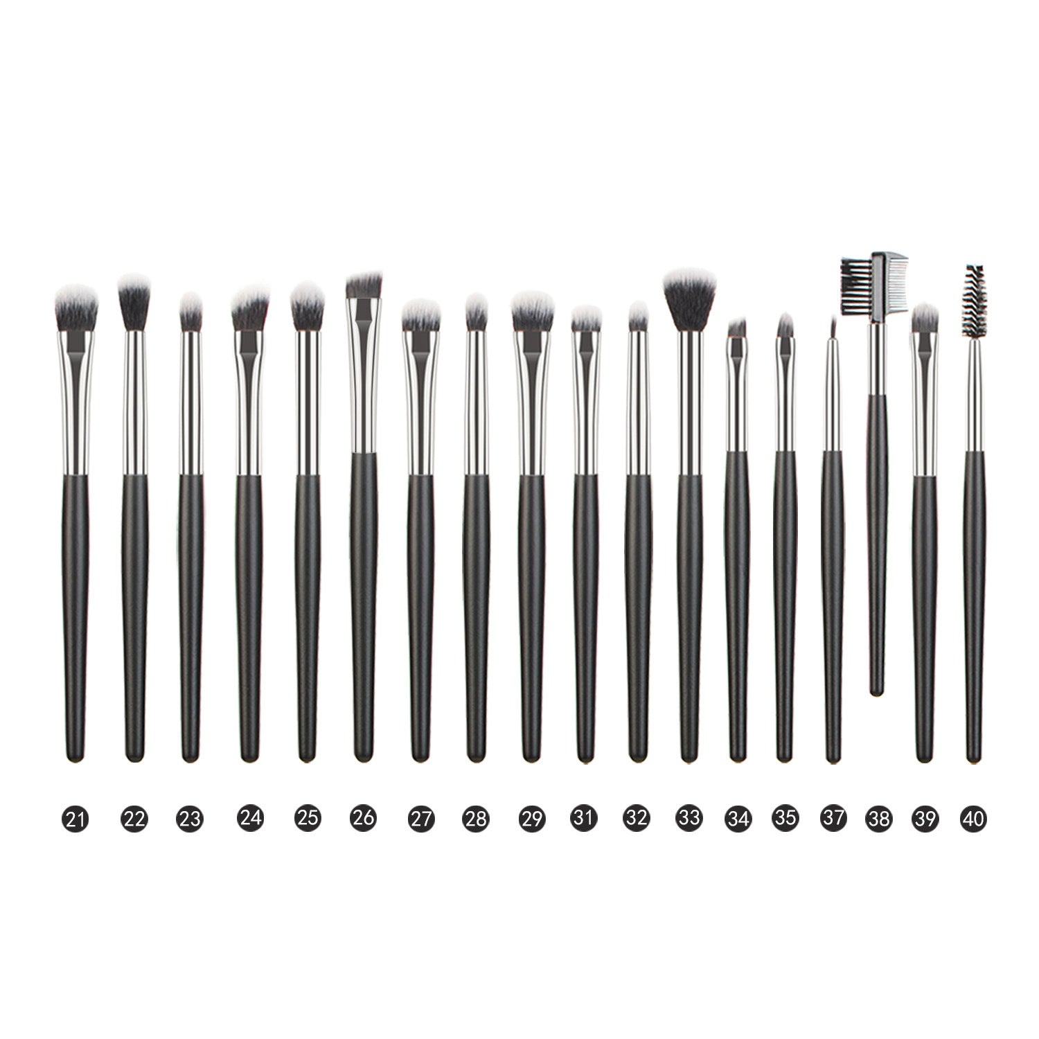 Portable Makeup Brush Set with Wooden Handle and Wool Hair for Application - Teleplus animal hair makeup brush