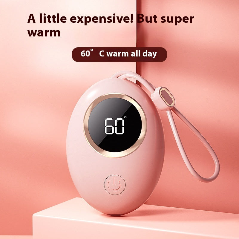 Portable Mini Heating Hand Warmer Power Bank with Aluminum Sheet Dissipation - Teleplus hand warmer power bank portable