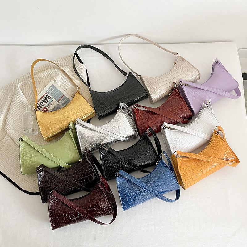 Portable Mini Shoulder Gradient Bag with Suitcase Pillow Shape for Travel - Teleplus bag shoulder gradient portable mini