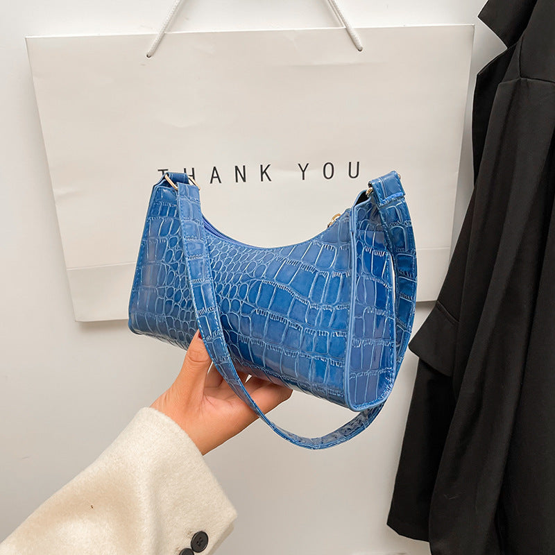 Portable Mini Shoulder Gradient Bag with Suitcase Pillow Shape for Travel - Teleplus bag shoulder gradient portable mini