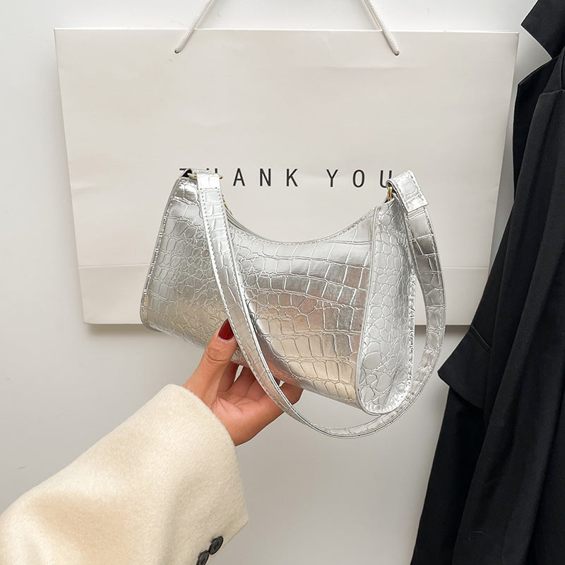 Portable Mini Shoulder Gradient Bag with Suitcase Pillow Shape for Travel - Teleplus bag shoulder gradient portable mini