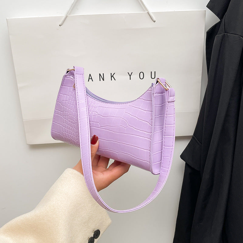 Portable Mini Shoulder Gradient Bag with Suitcase Pillow Shape for Travel - Teleplus bag shoulder gradient portable mini