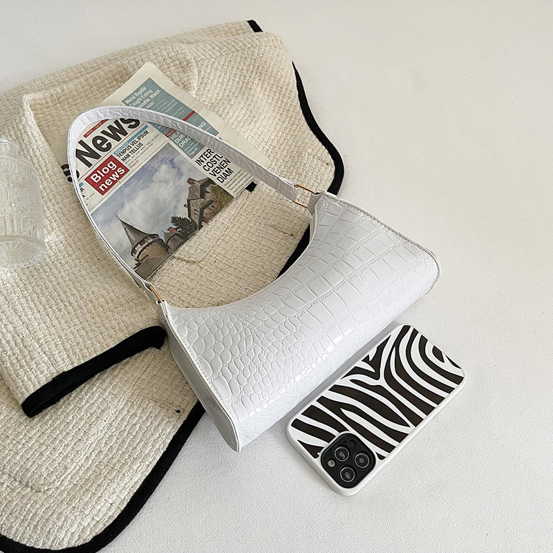 Portable Mini Shoulder Gradient Bag with Suitcase Pillow Shape for Travel - Teleplus bag shoulder gradient portable mini