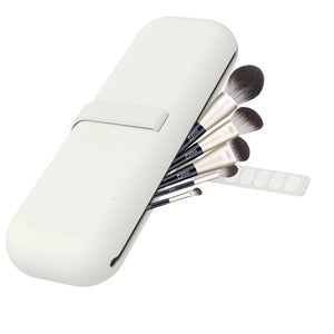 Portable Multifunctional Makeup Kit with Cosmetic Bag and Brushes - Travel Storage for Glam on the Go portable
